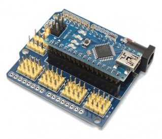 Arduino NANO Expansion Shield v3 met arduino nano